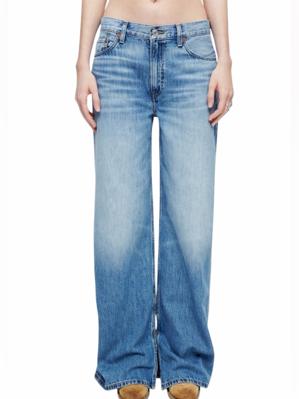 RE/DONE LOW RIDER LOOSE JEAN VINTAGE FLOW Denim Size 25